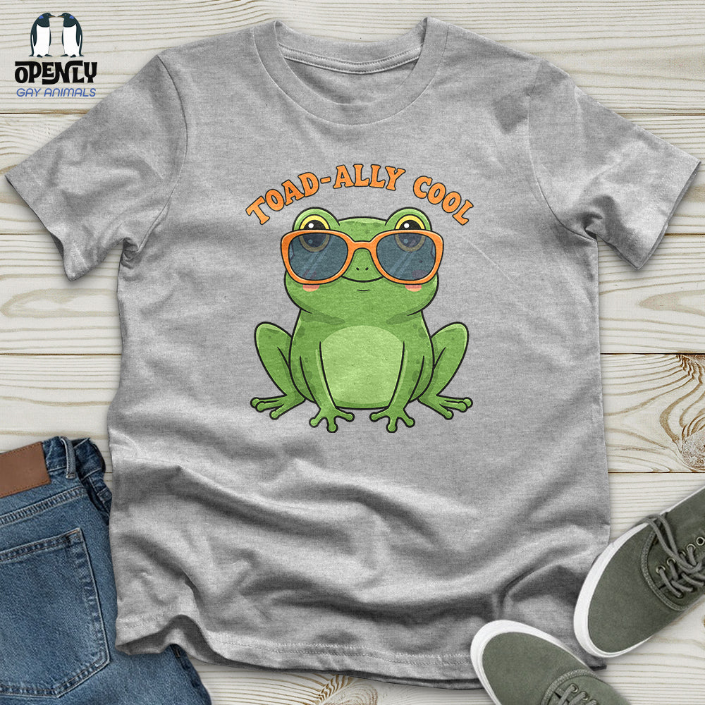 Toad-Ally Cool Unisex t-shirt