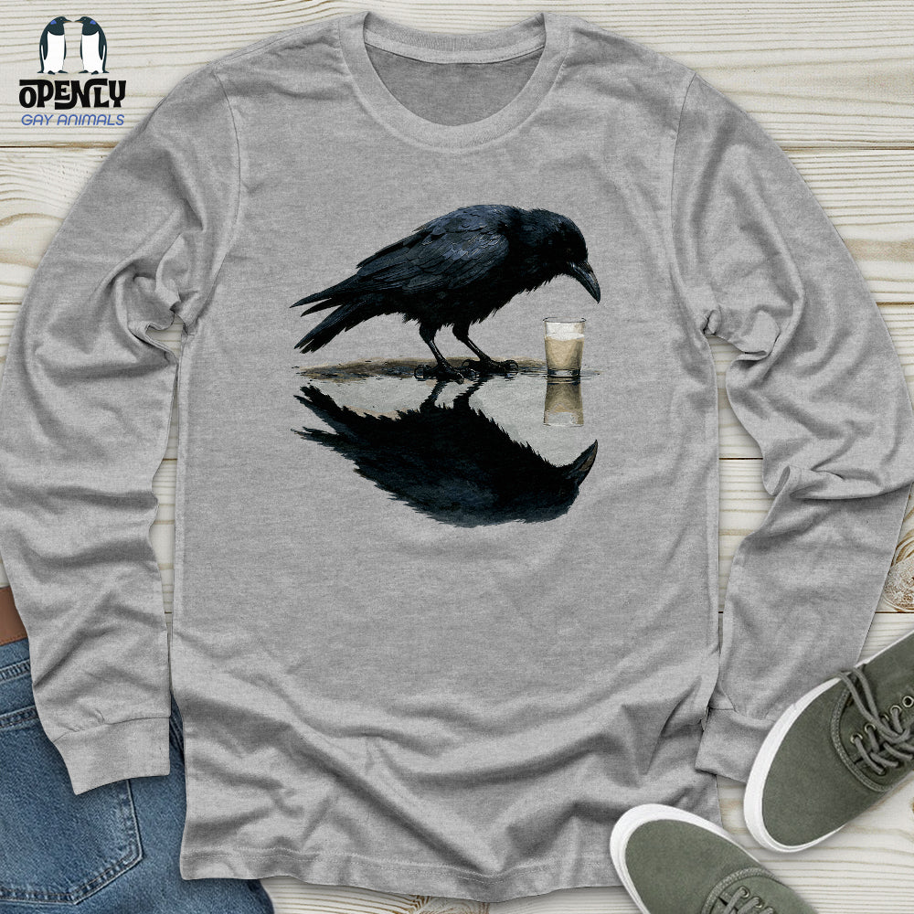 Raven Reflection Unisex Long Sleeve Tee