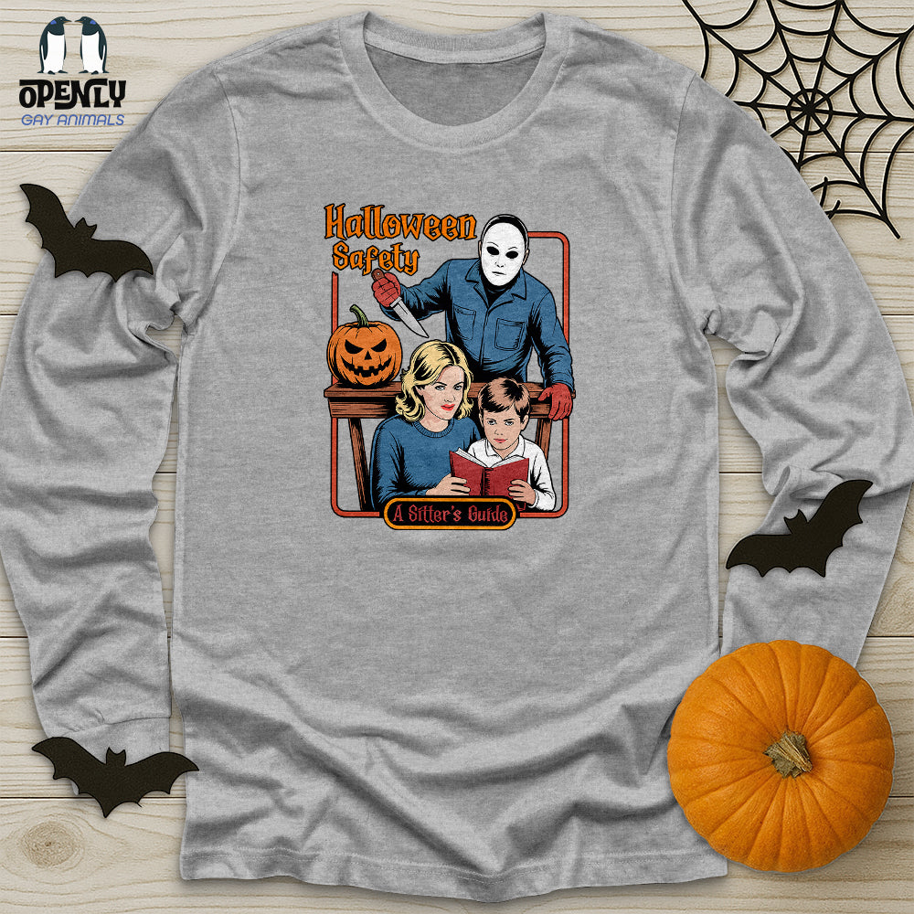 Halloween Safety Unisex Long Sleeve Tee