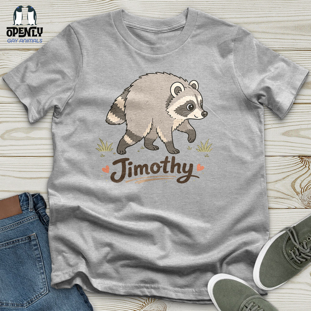 Jimothy the Lovable Raccoon Unisex T-Shirt