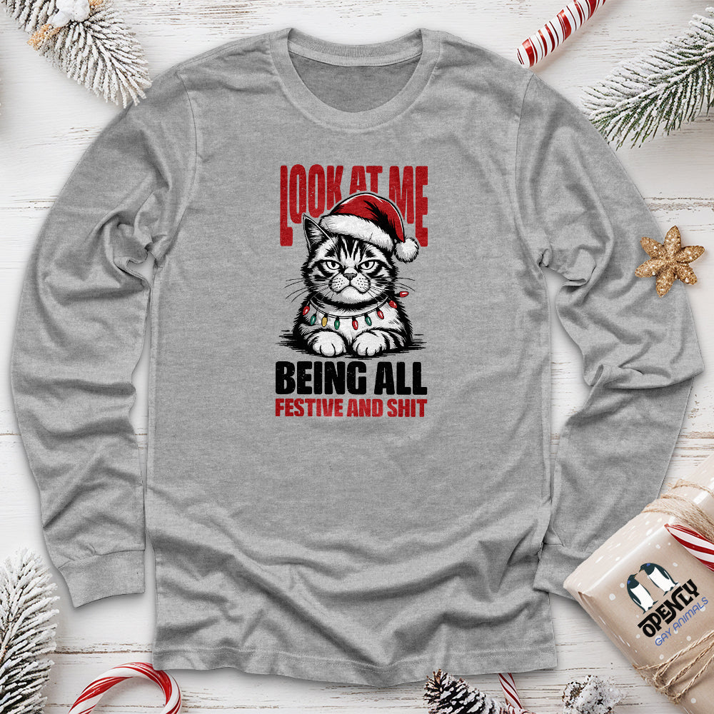 Look at Me Unisex Long Sleeve Tee