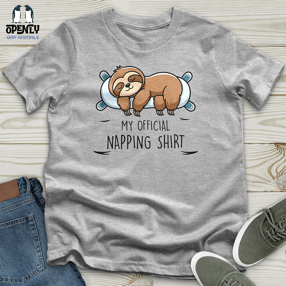 My Official Napping Shirt Unisex t-shirt