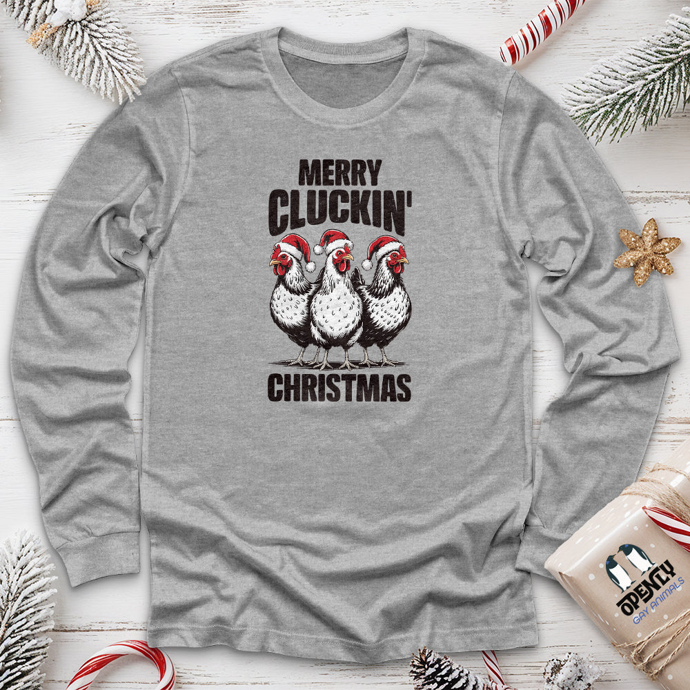 Merry Cluckin Unisex Long Sleeve Tee