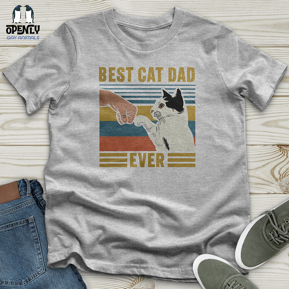 Best Cat Dad Ever Unisex t-shirt