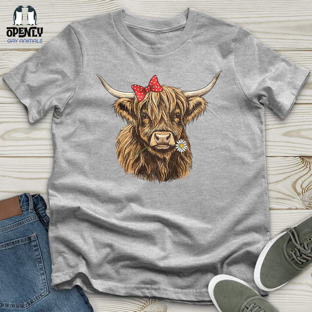 Fluffy Highlander Unisex T-Shirt