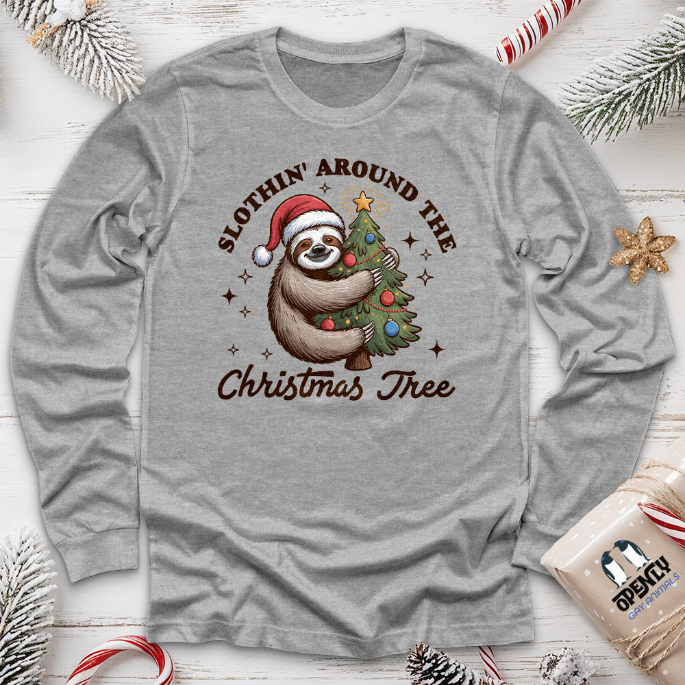 Christmas Tree Unisex Long Sleeve Tee