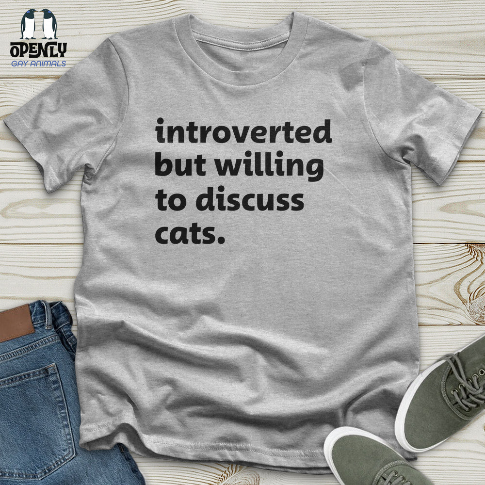 Introverted V2 Black Unisex T-Shirt