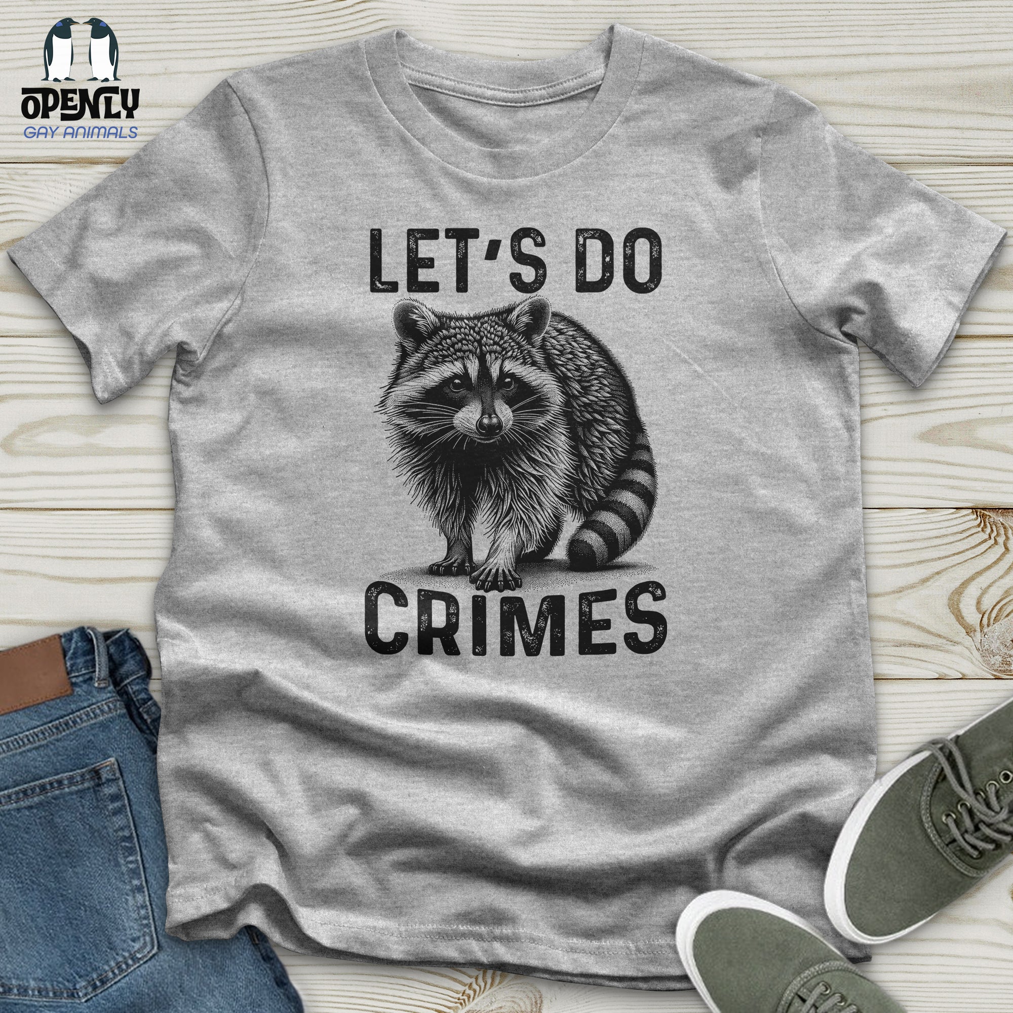 Let's Do Crimes Unisex t-shirt