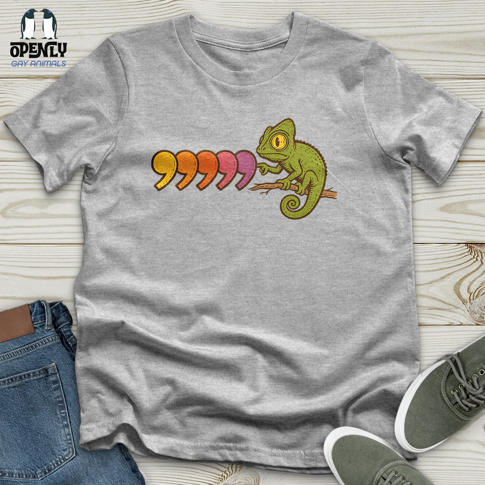 Comma Chameleon Unisex T-Shirt