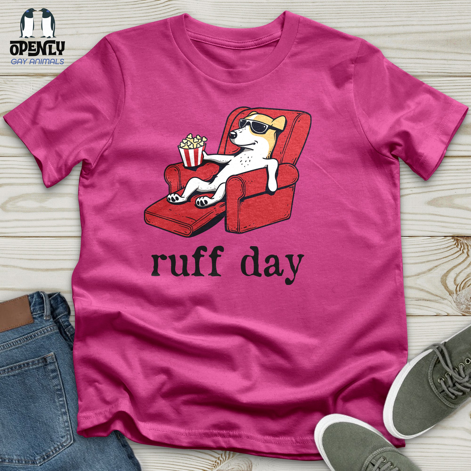 Ruff Day Unisex t-shirt