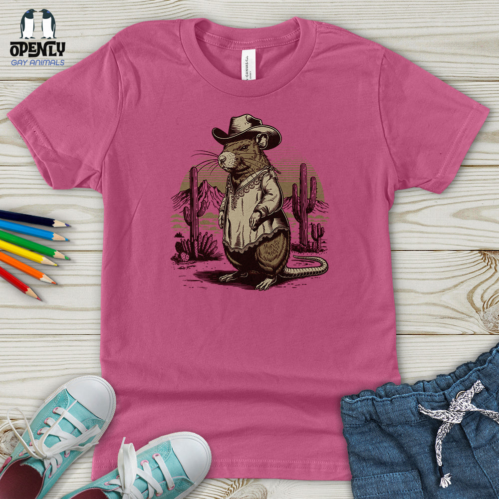 Cowboy Capybara Youth T-Shirt