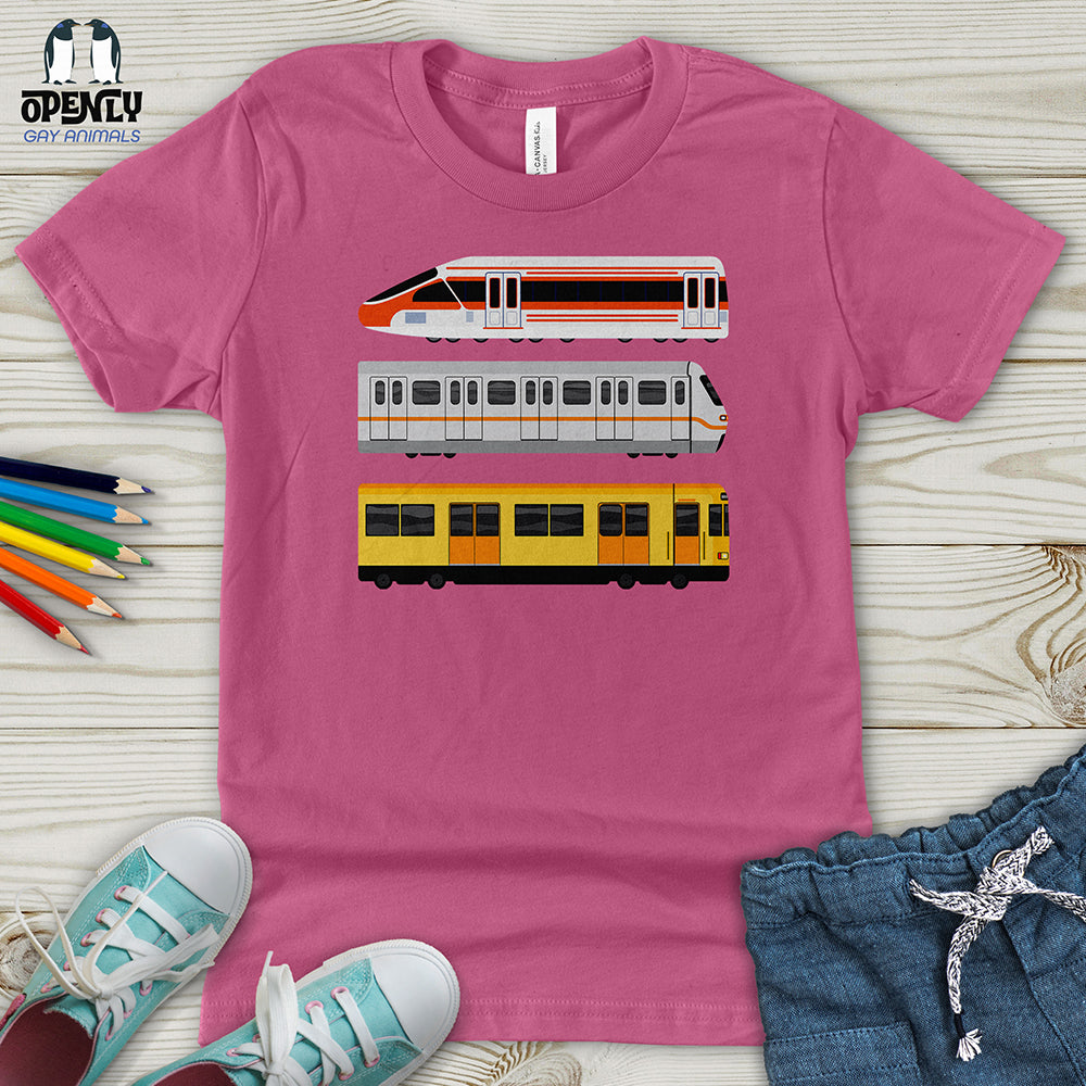 All Aboard Train Youth T-Shirt