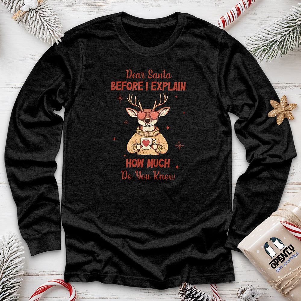 Yes, I Know It's Christmas Unisex Long Sleeve Tee