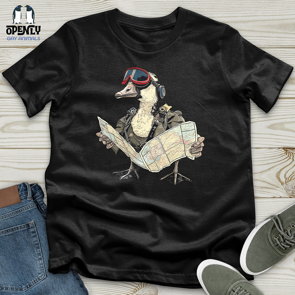 Aviator Duck Navigator Unisex t-shirt