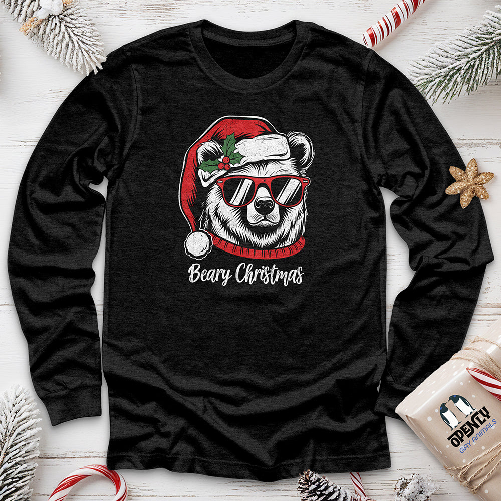 Beary Christmas Unisex Long Sleeve Tee