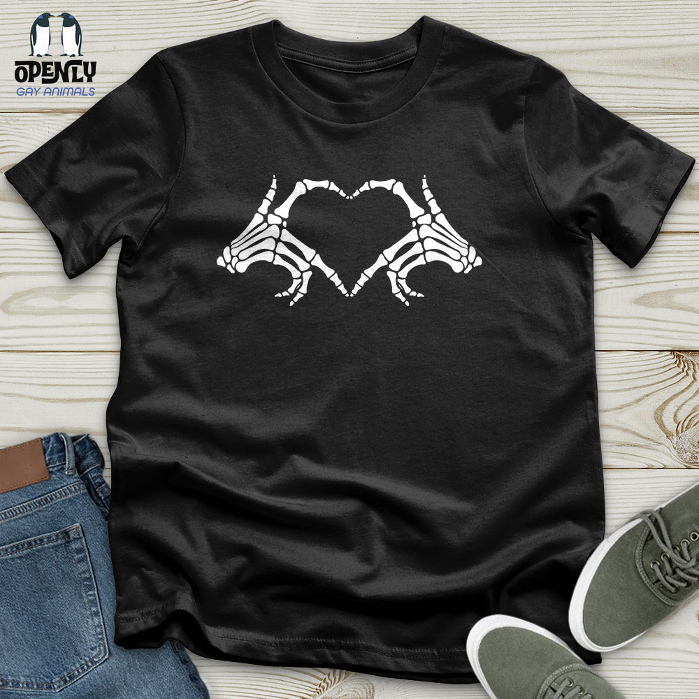 Halloween Skeleton Hand Shirt Unisex T-Shirt
