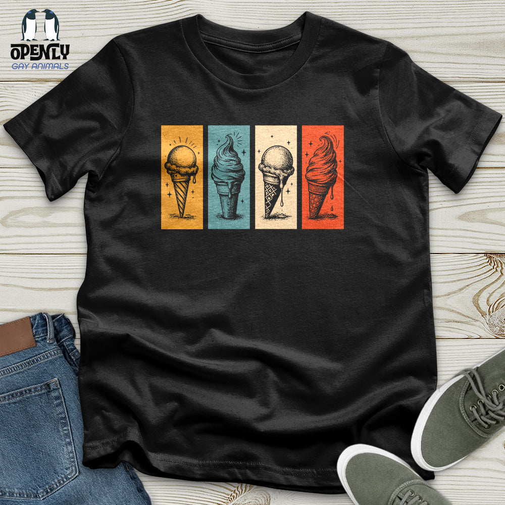 Stained Glass Ice-Cream Unisex T-Shirt