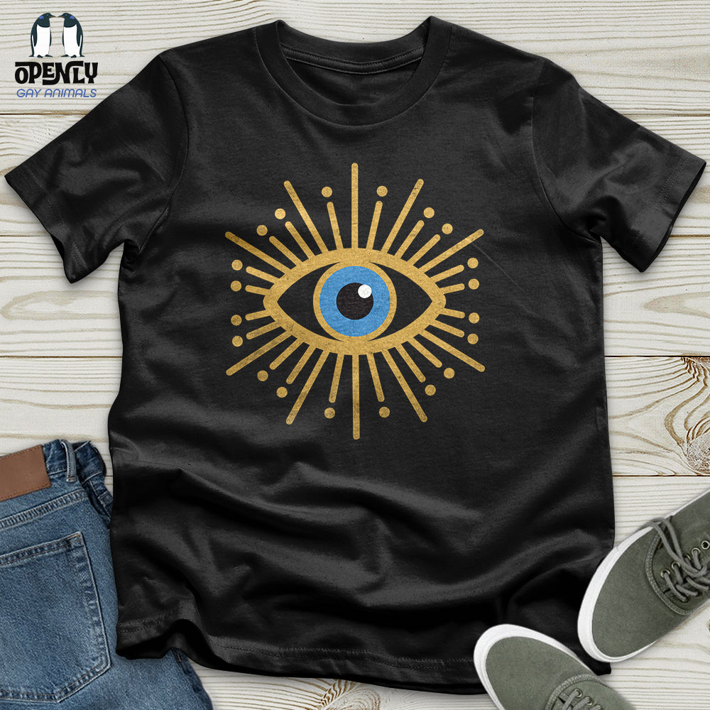 Gold Evil Eye Unisex T-Shirt