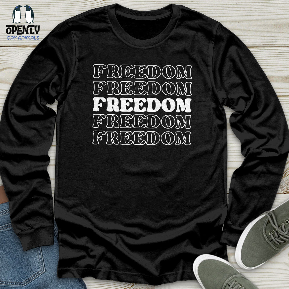 Freedom Unisex Long Sleeve Tee