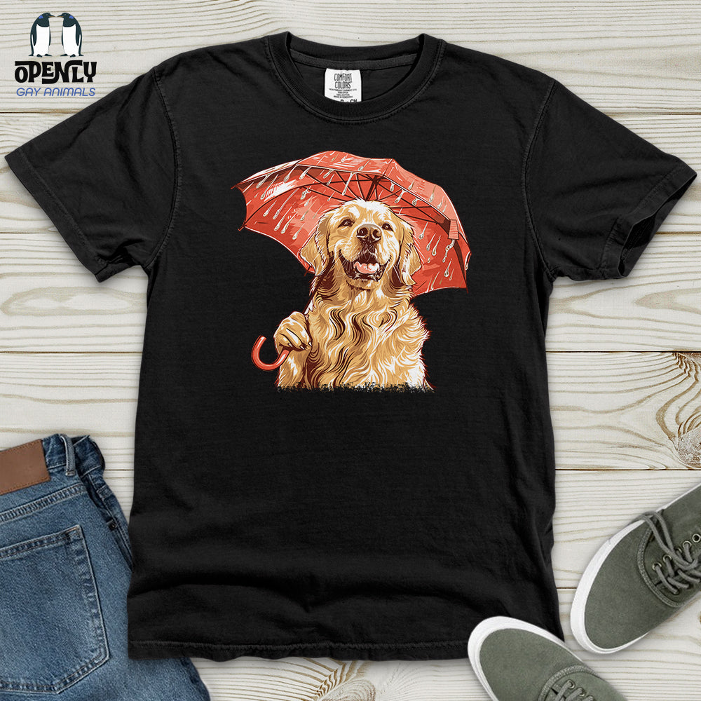 Golden Optimist Umbrella Heavy Cotton Comfort Colors Tee