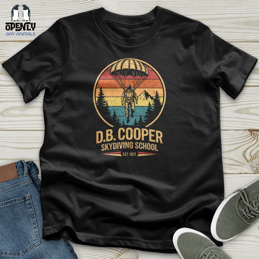 DB Cooper Skydiving School Unisex T-Shirt