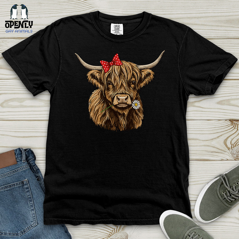 Fluffy Highlander Heavy Cotton Comfort Colors Tee