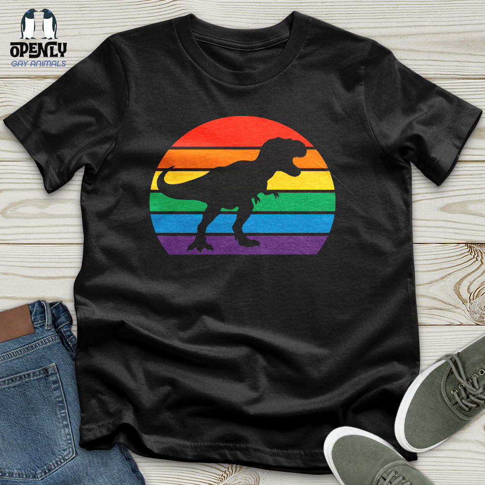 Rainbow Dinosaur T-Rex Unisex T-Shirt