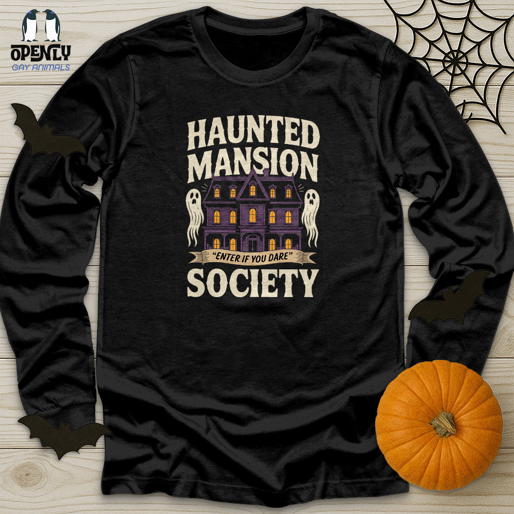 Haunted Mansion Unisex Long Sleeve Tee