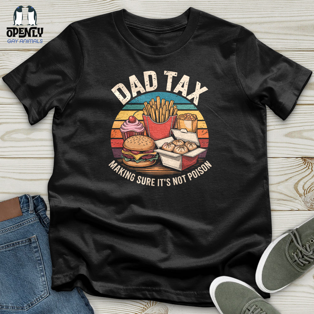Dad Snacks Fries Making Sure It's Not Poison Softstyle Tee