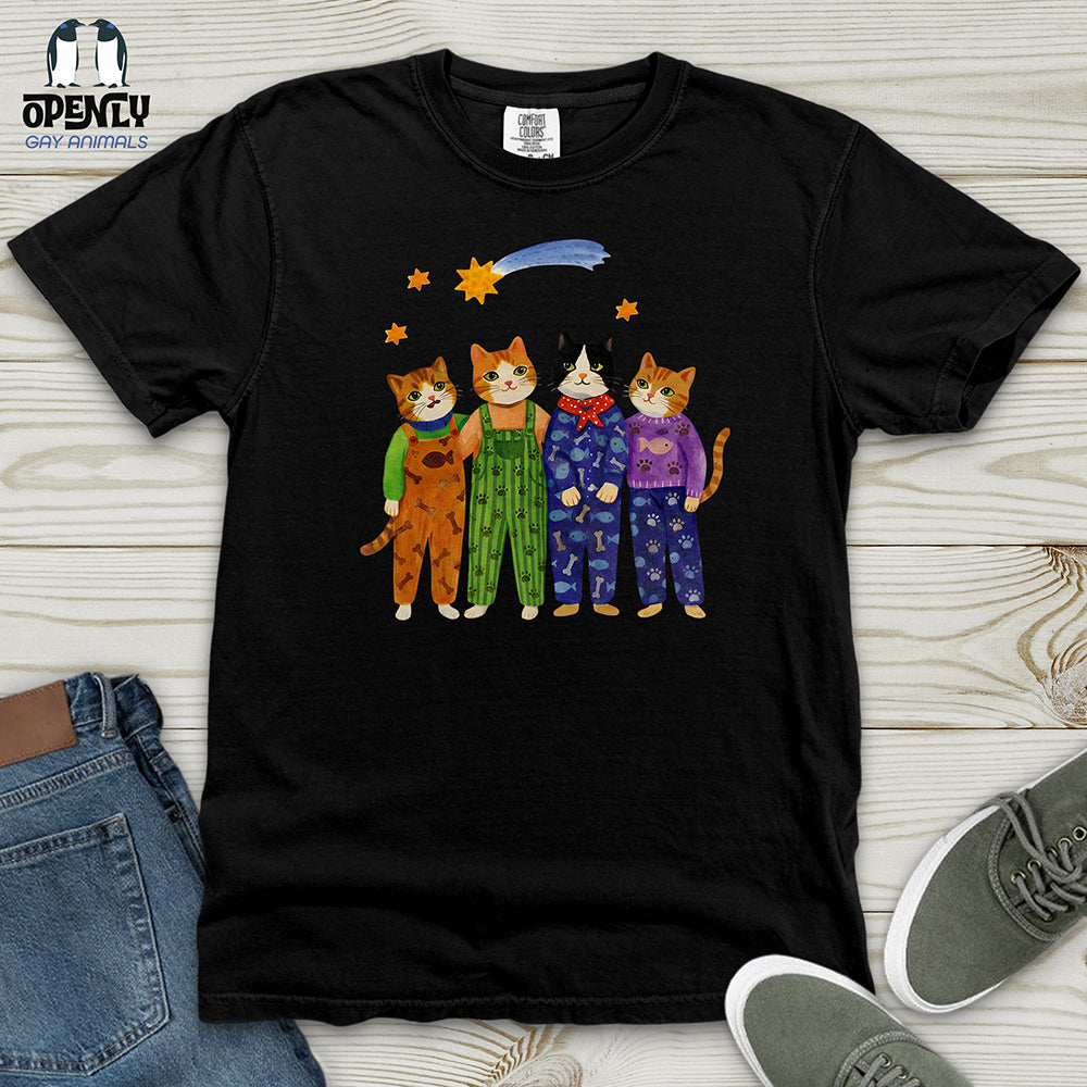 Cat in Sunny Day Heavy Cotton Comfort Colors Tee