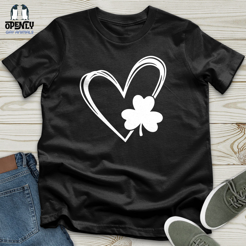 Shamrock Heart Unisex T-Shirt