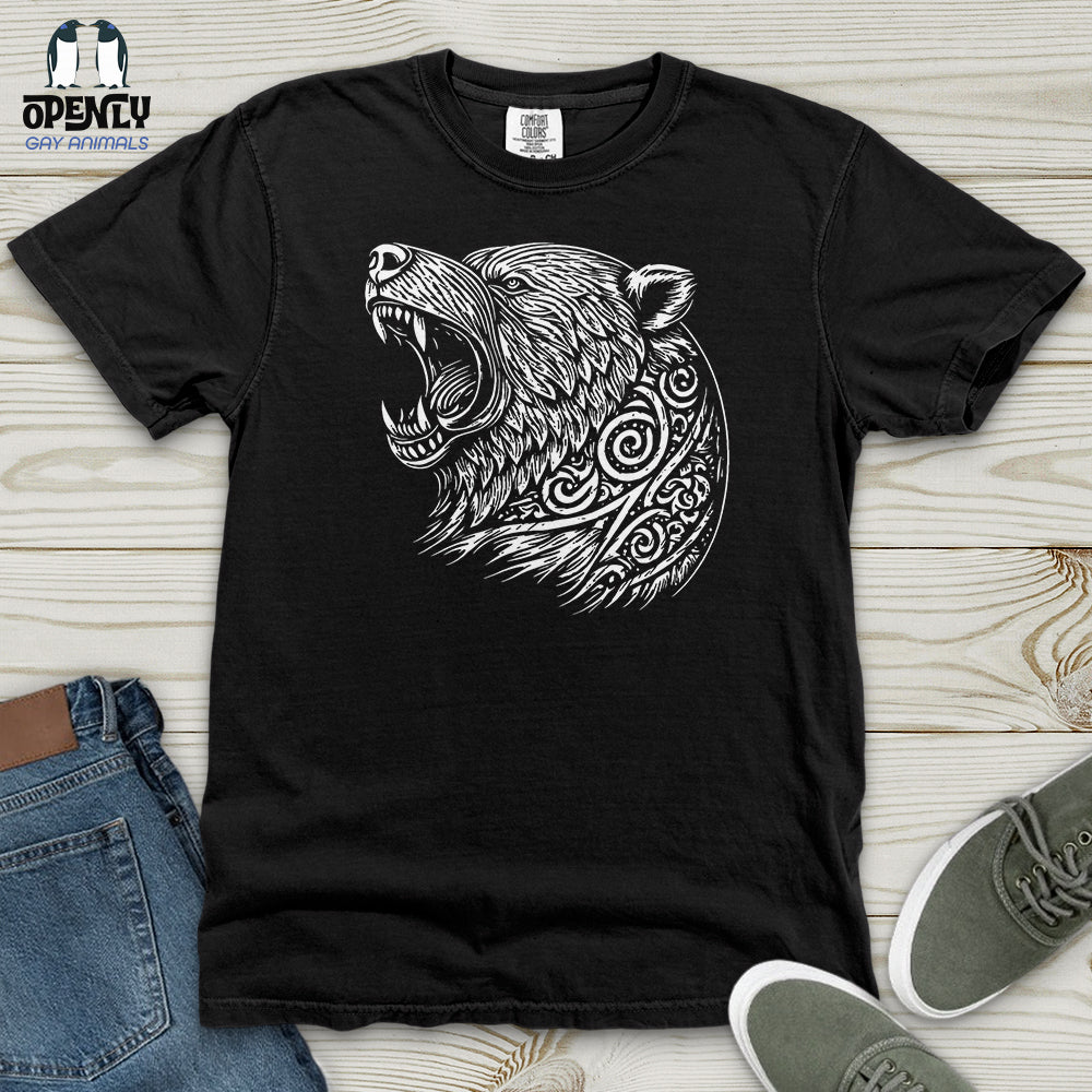 Back Off Bear Heavy Cotton Comfort Colors Tee