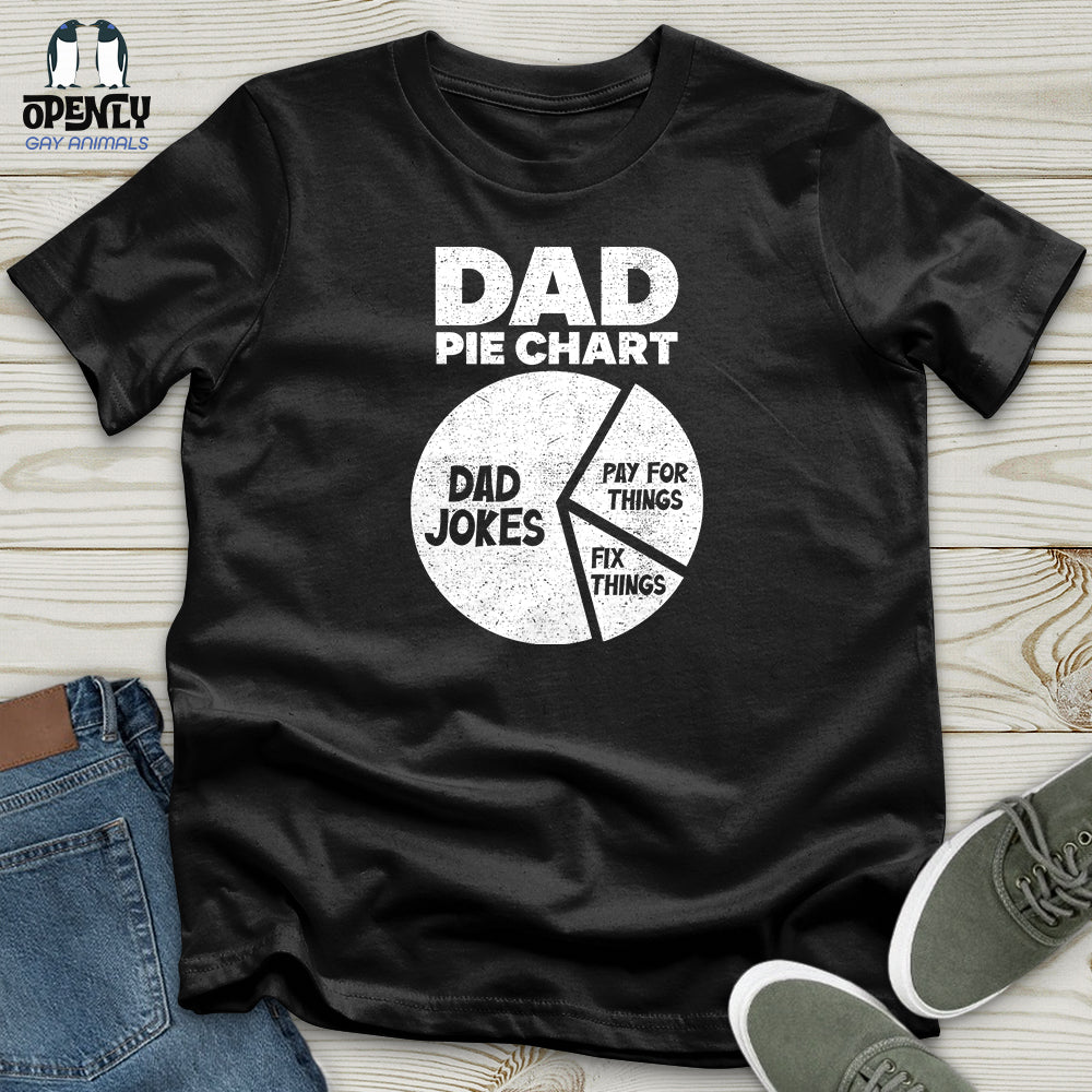 Dad Pie Chart Unisex T-Shirt