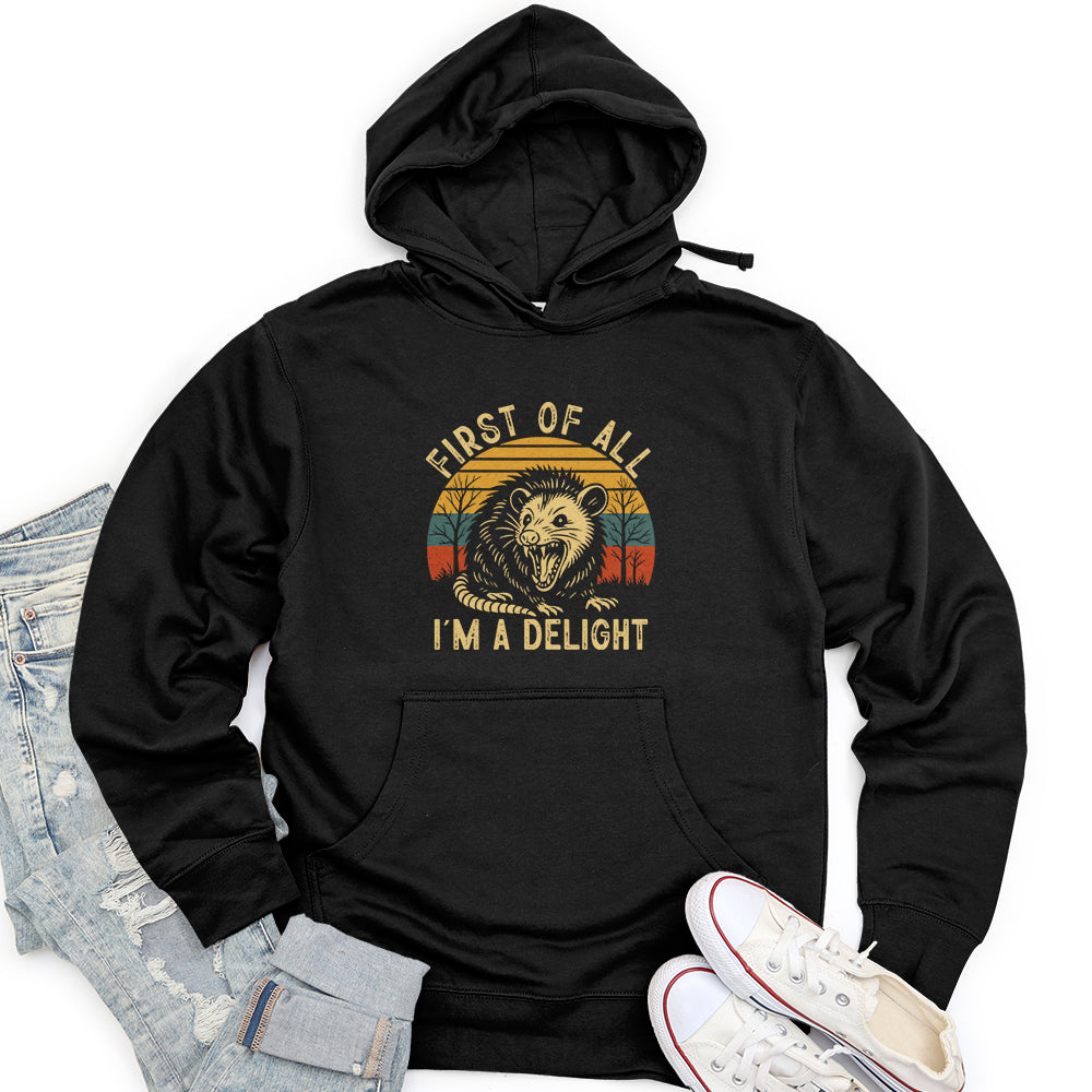 First Of All Unisex midweight hoodie