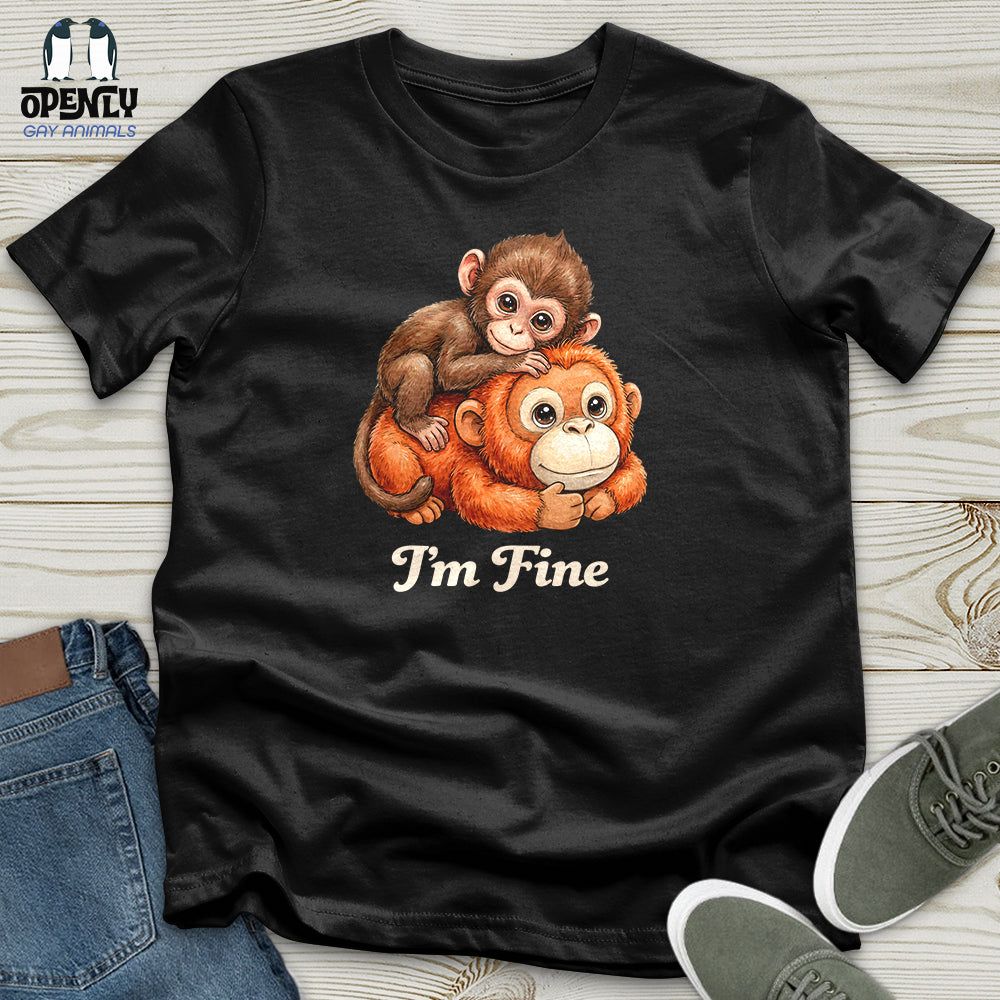 I'm Fine Punch‑kun Unisex T-Shirt
