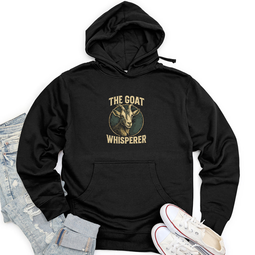 The Goat Whisperer Unisex midweight hoodie