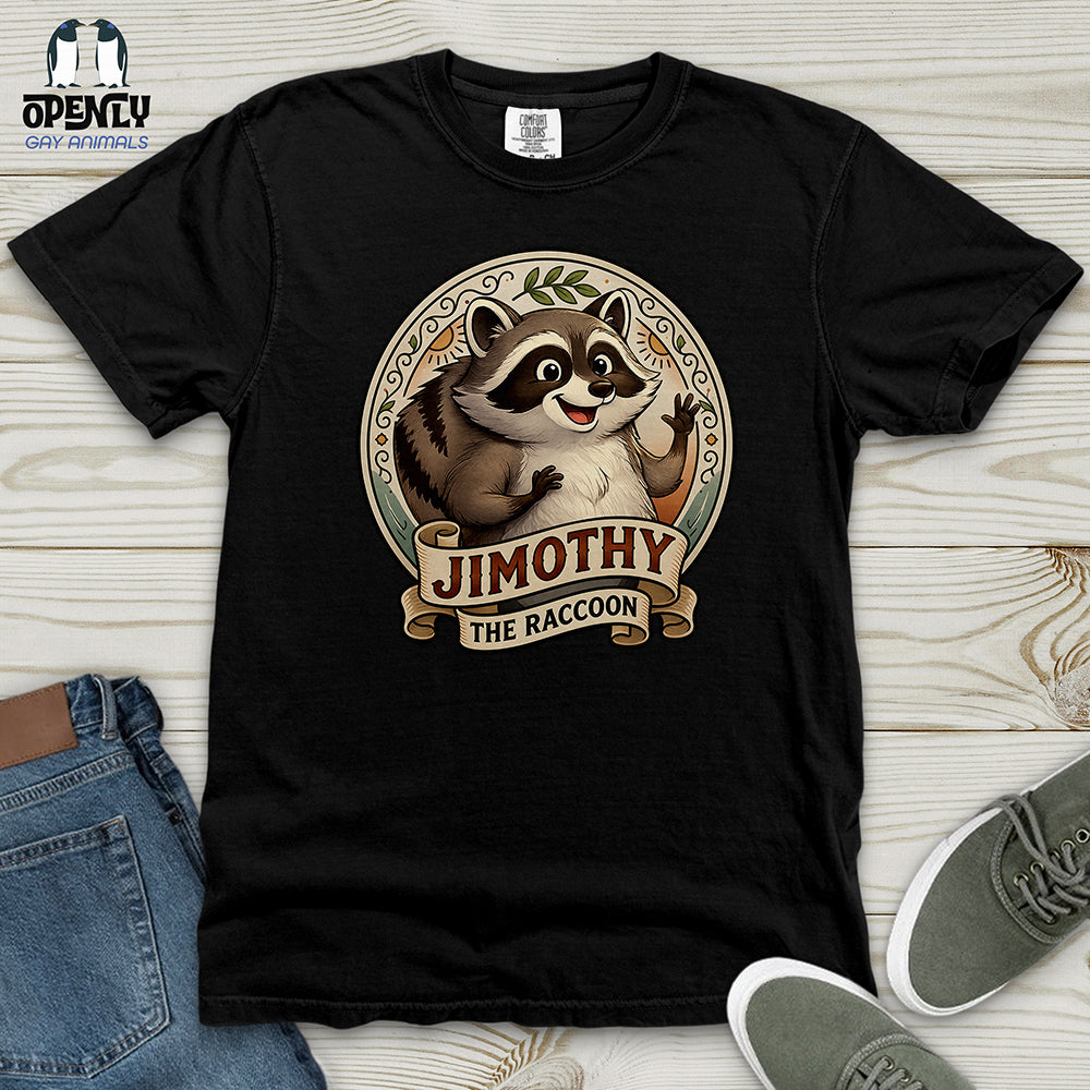 Jimothy The Raccoon Heavy Cotton Comfort Colors Tee