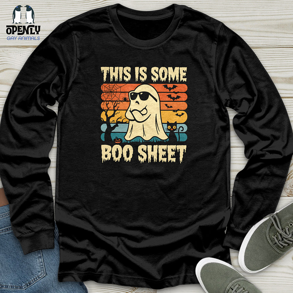 Boo Sheet  Unisex Long Sleeve Tee