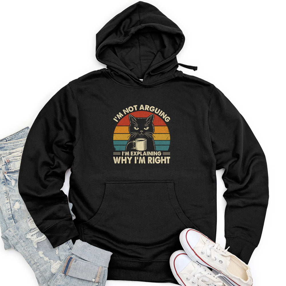 I'm Not Arguing Unisex midweight hoodie