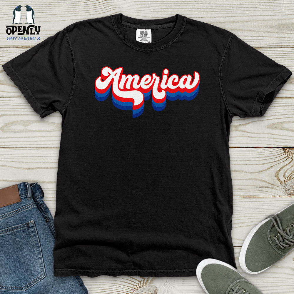 America Heavy Cotton Comfort Colors Tee