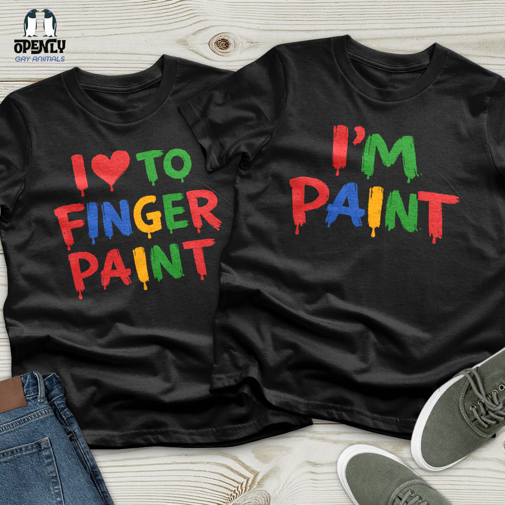 Paint Couple T-Shirt Set