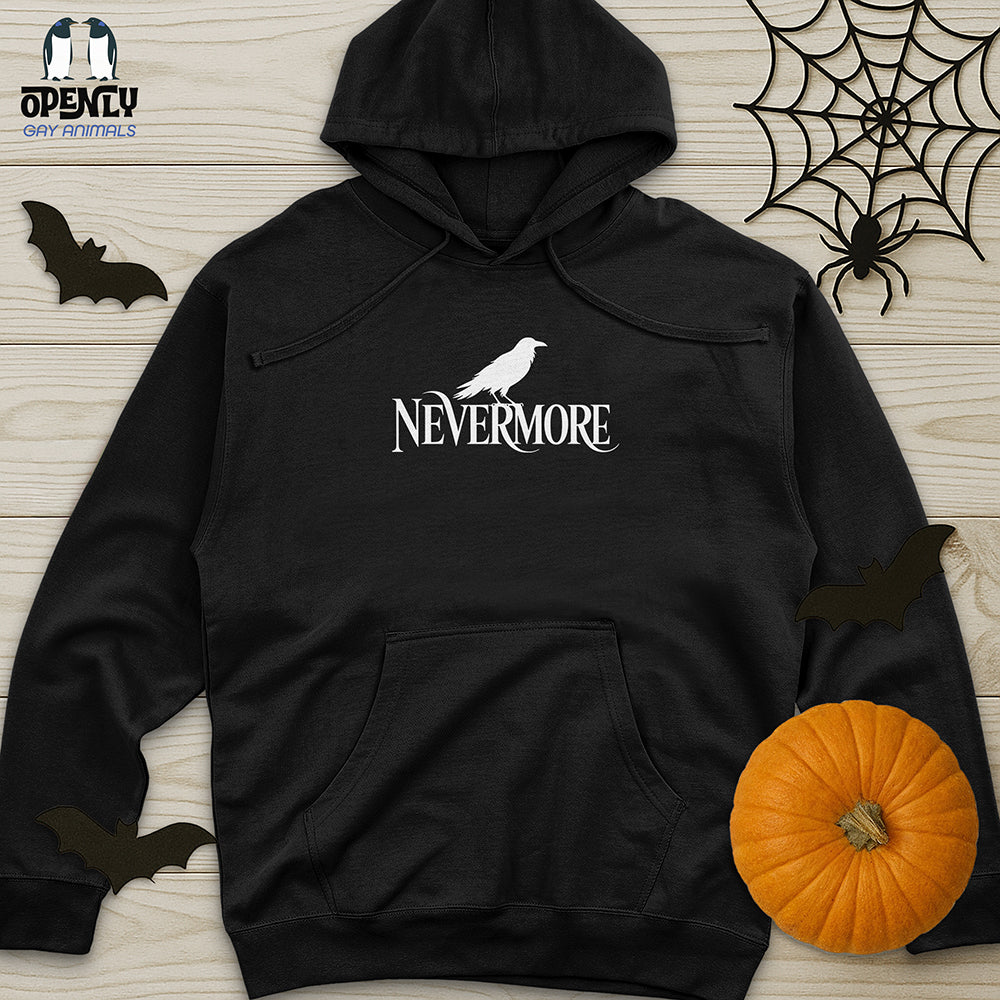 Nevermore Unisex midweight hoodie