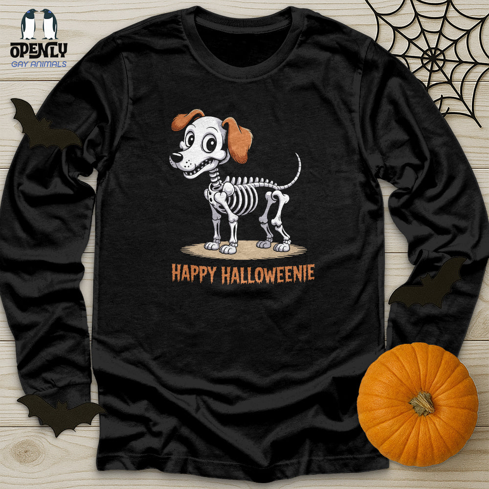 Happy Halloweenie Unisex Long Sleeve Tee