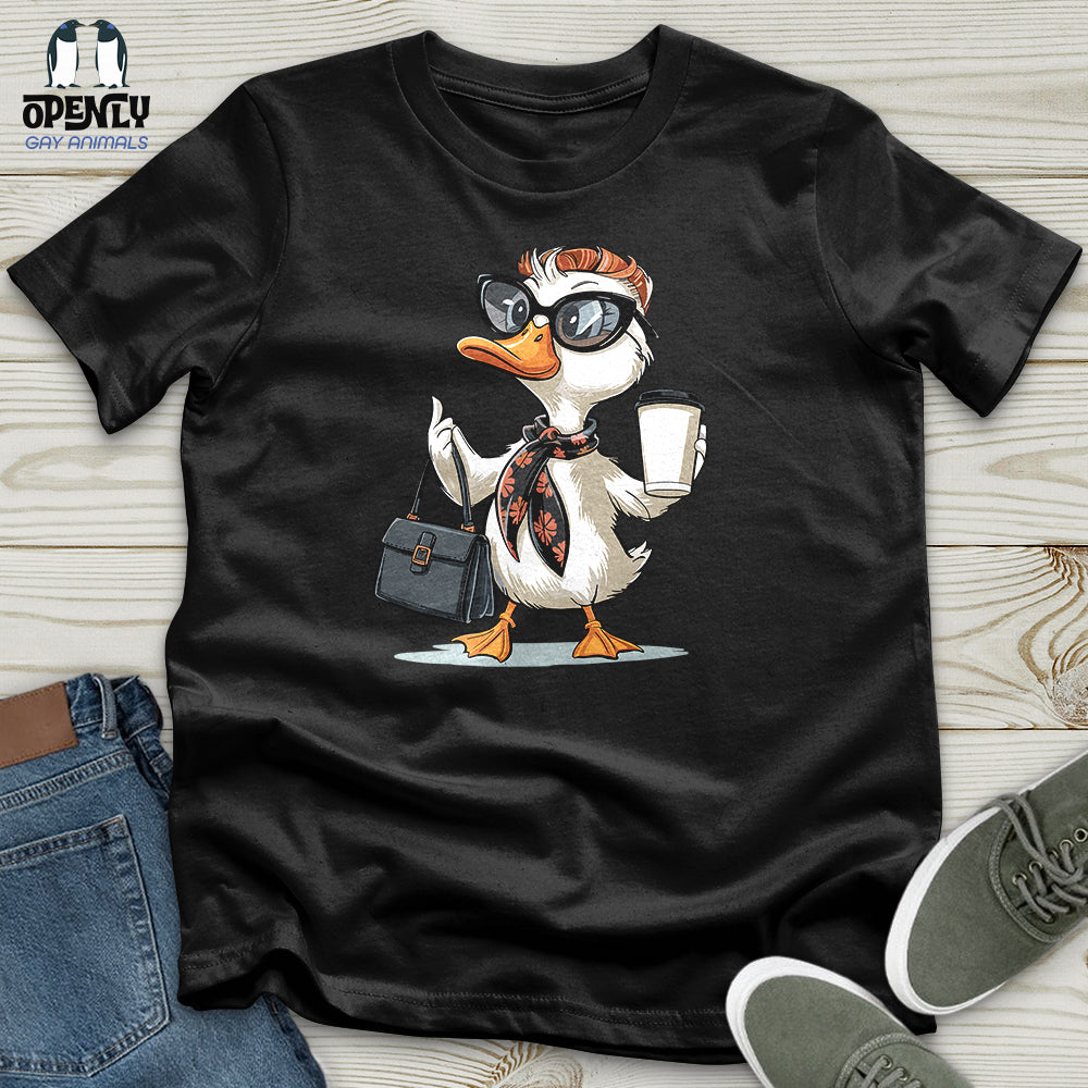 Fashionable Duck Unisex T-Shirt