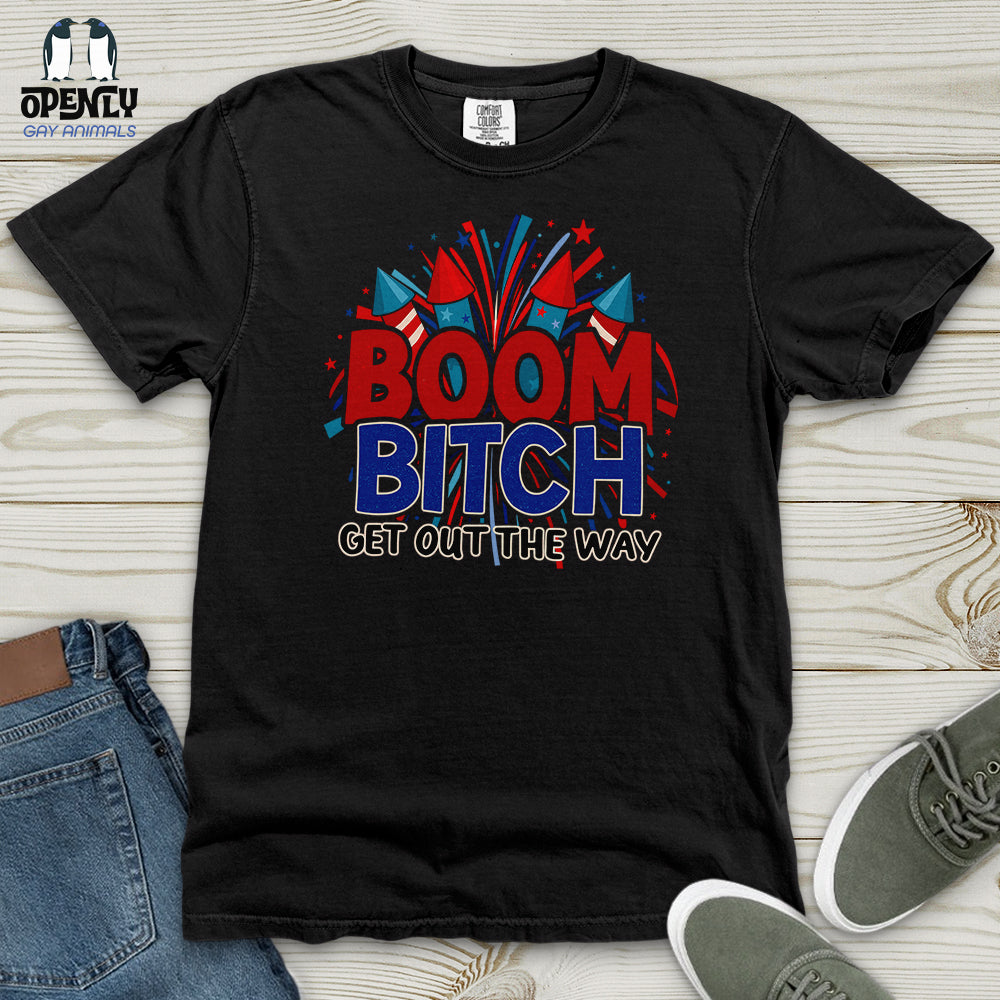 Boom Bitch Heavy Cotton Comfort Colors Tee
