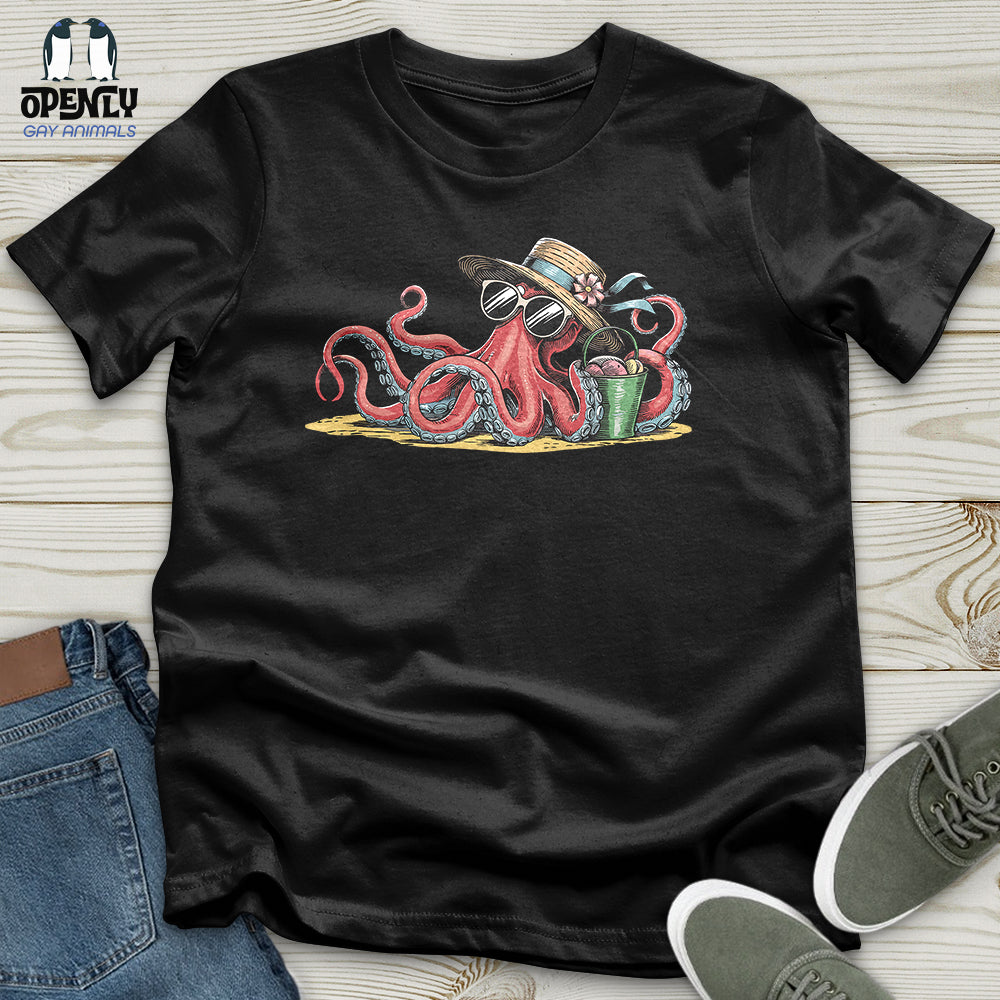 Beach Octopus Softstyle Tee
