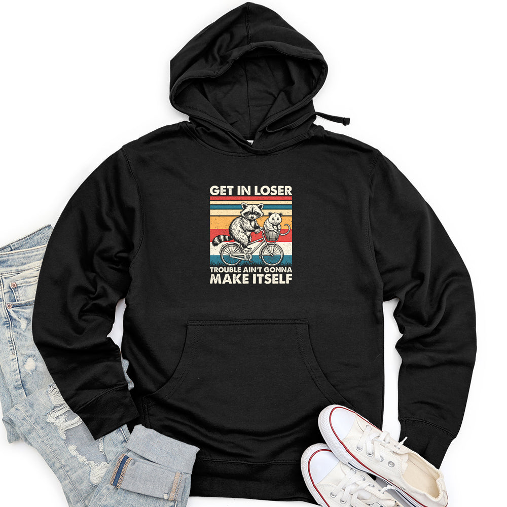 Get in Loser Unisex Midweight Hoodie