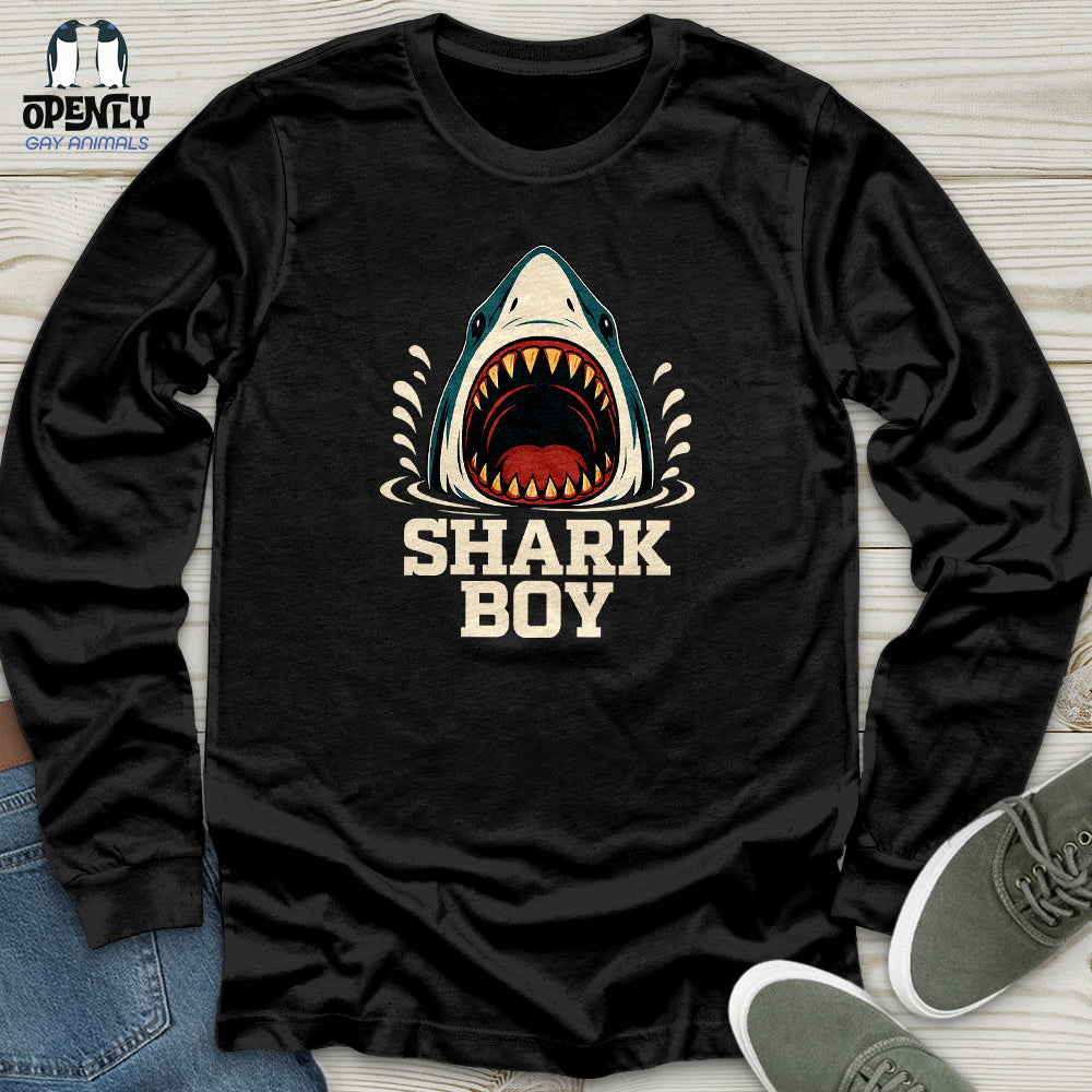 Shark Boy Unisex Long Sleeve Tee