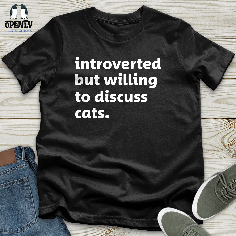 Introverted V2 White Unisex T-Shirt