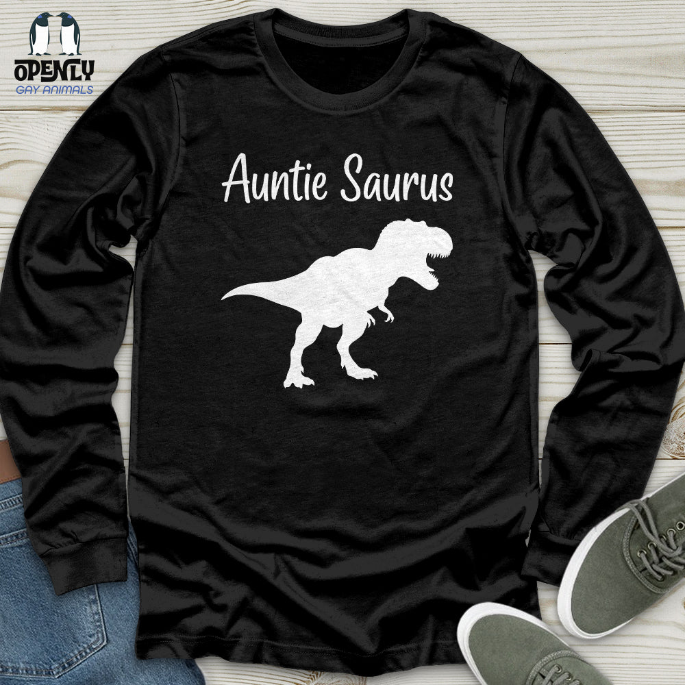 Auntie Saurus Unisex Long Sleeve Tee